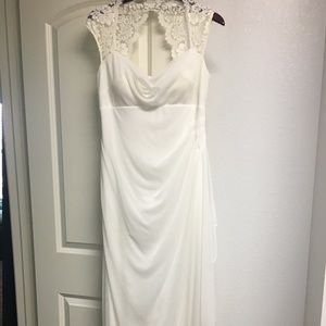 David’s Bridal dB studio ivory dress